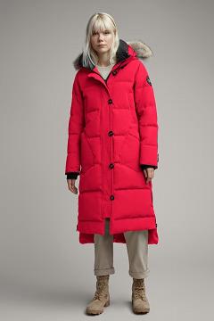 Chamarras Canada Goose Mujer México - Aldridge Abrigos Black Label Rojos MI7965102